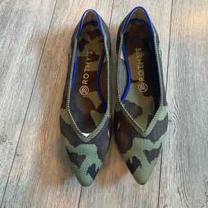 Rothy’s in olive camo